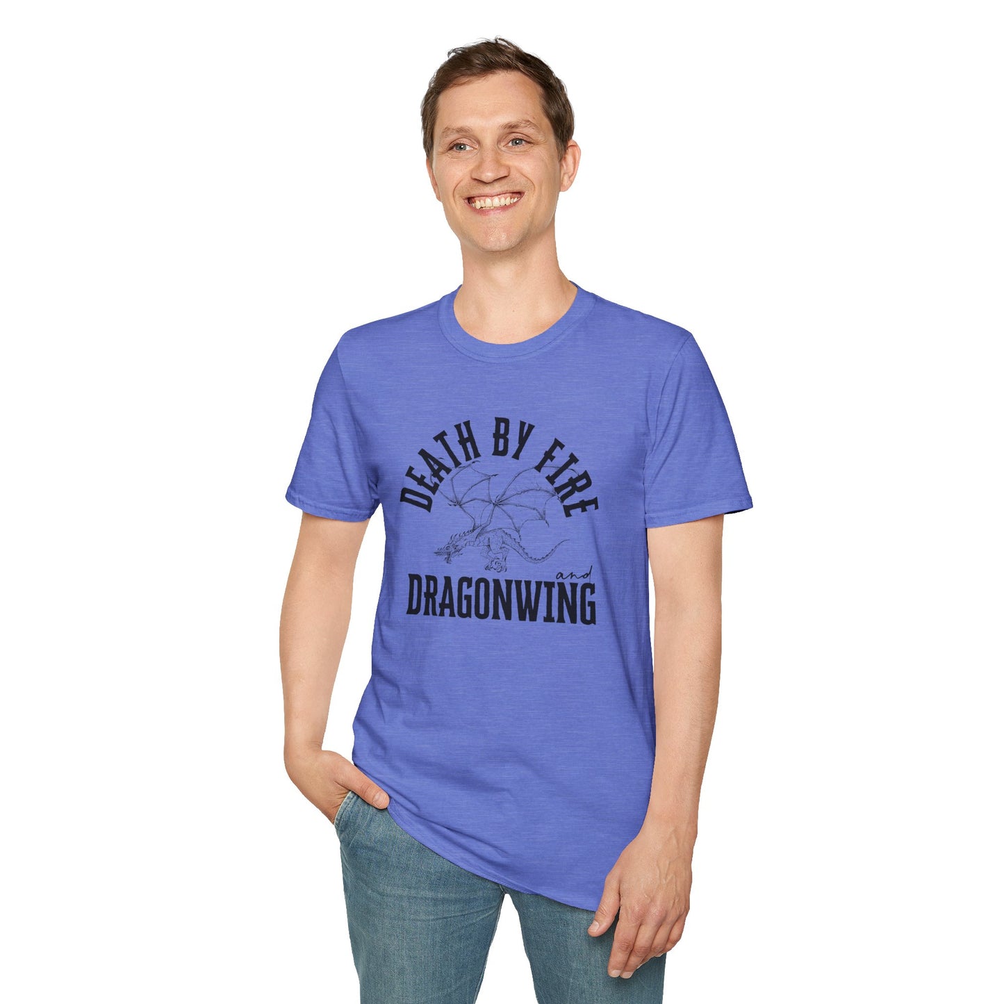 Death By Fire & Dragonwing | Unisex Graphic Tee