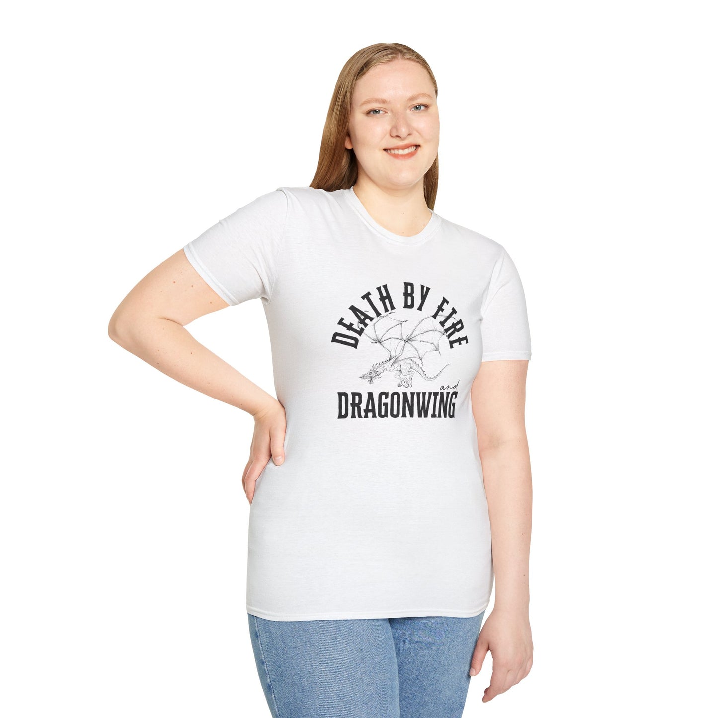 Death By Fire & Dragonwing | Unisex Graphic Tee