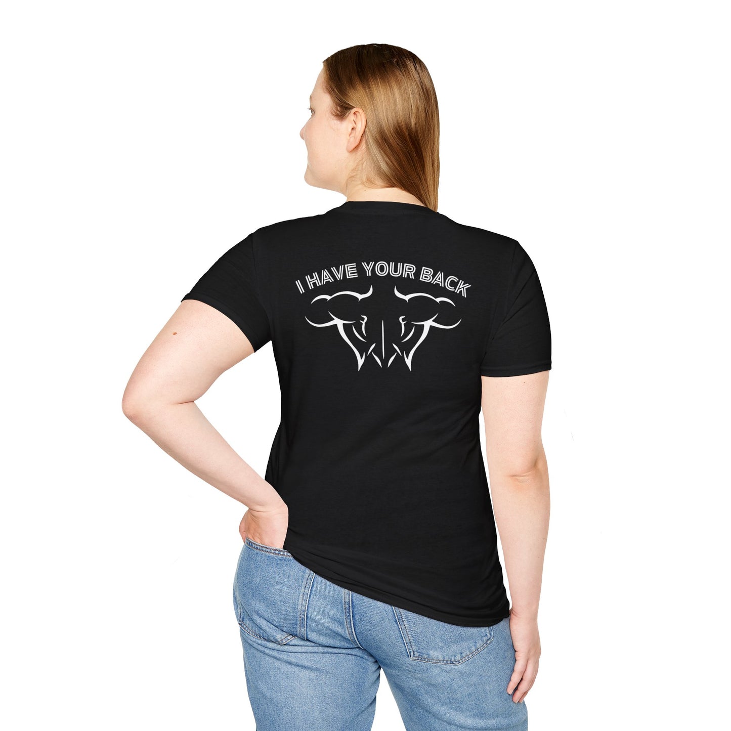 I Have Your Back | Weightlifting with Eagle | Unisex Graphic Tee