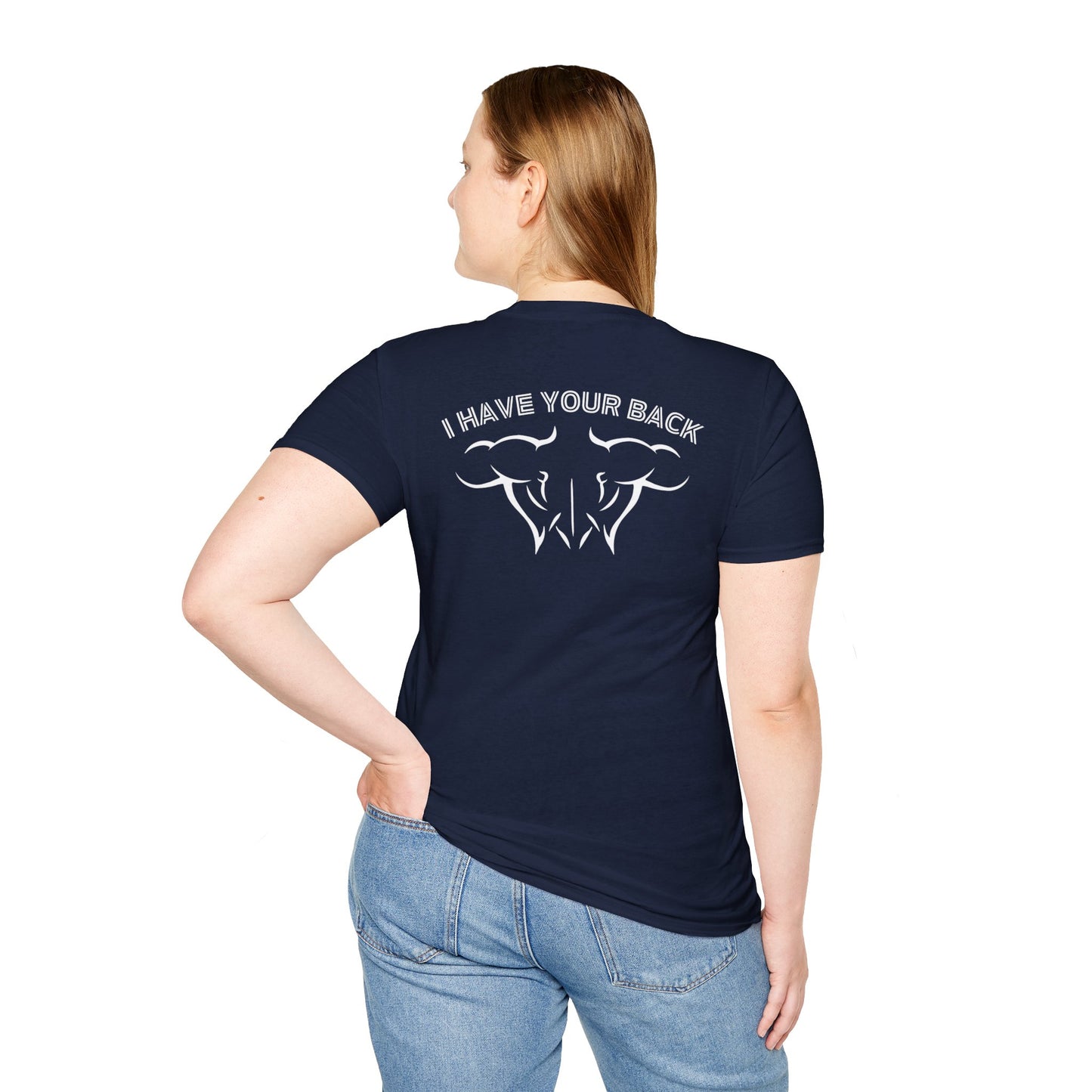 I Have Your Back | Weightlifting with Eagle | Unisex Graphic Tee