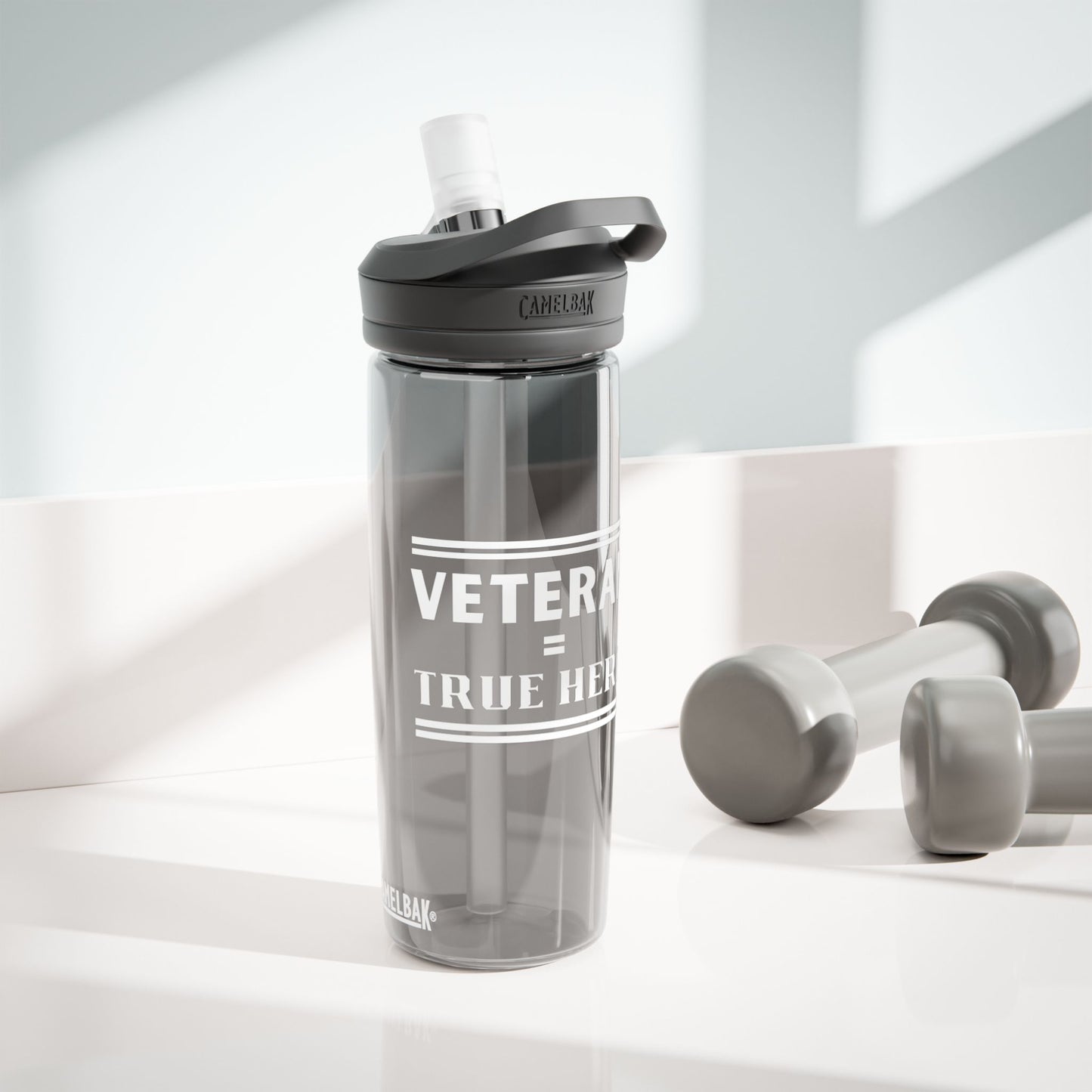 Veteran = True Hero | CamelBak Eddy® Water Bottle | 20oz | 25oz