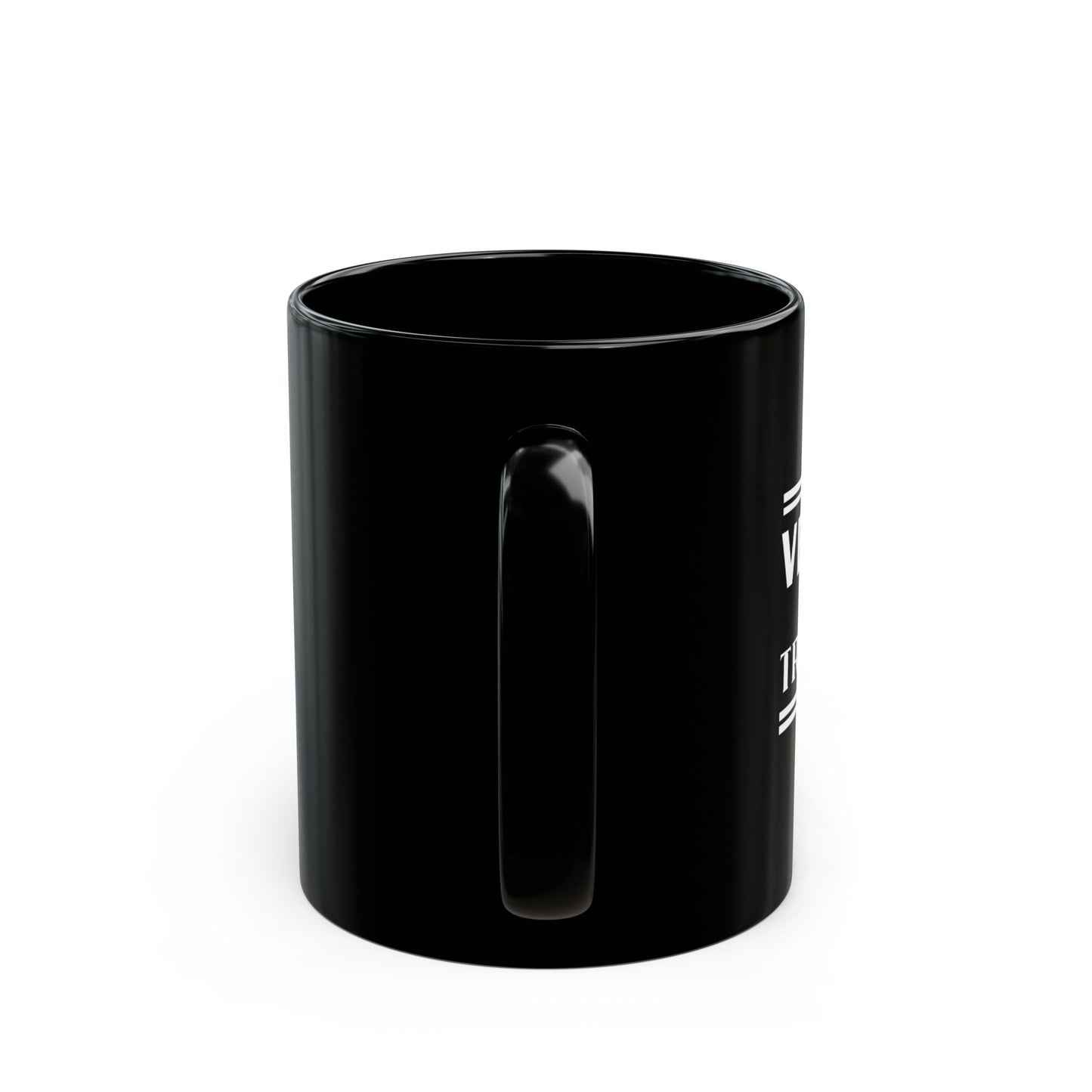 Veteran = True Hero | Black Mug | 11 oz