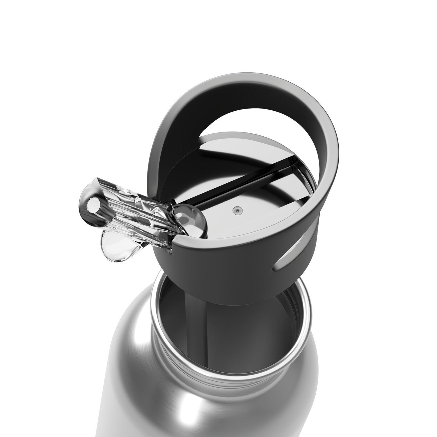 Never Walk Alone | Stainless Steel Water Bottle With Straw | 20oz