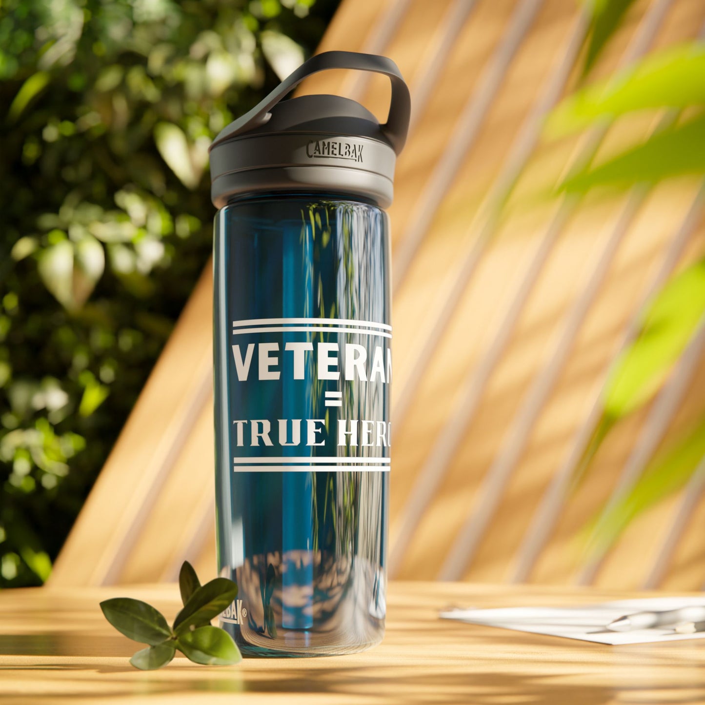 Veteran = True Hero | CamelBak Eddy® Water Bottle | 20oz | 25oz