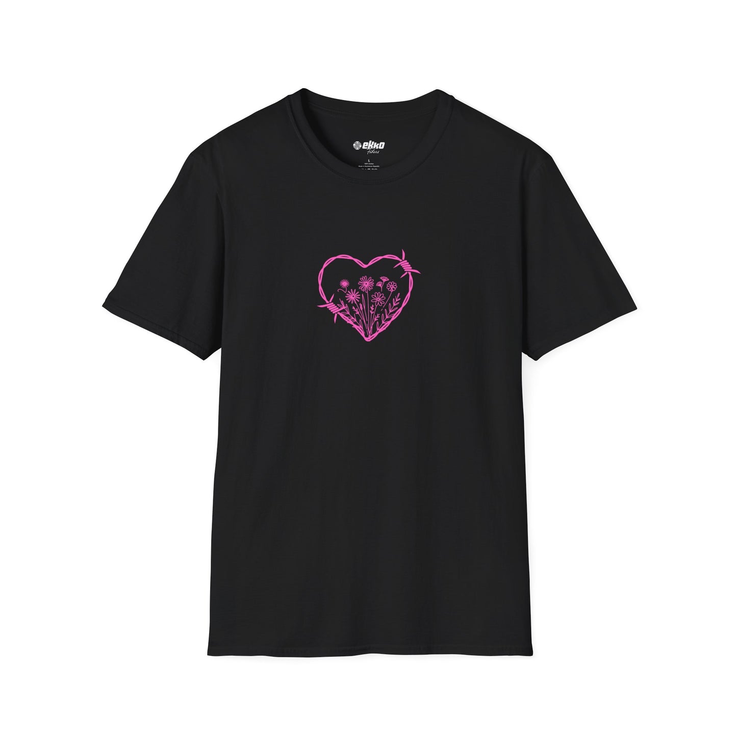 Barbed Heart & Daisies | Country Style | Unisex Graphic Tee