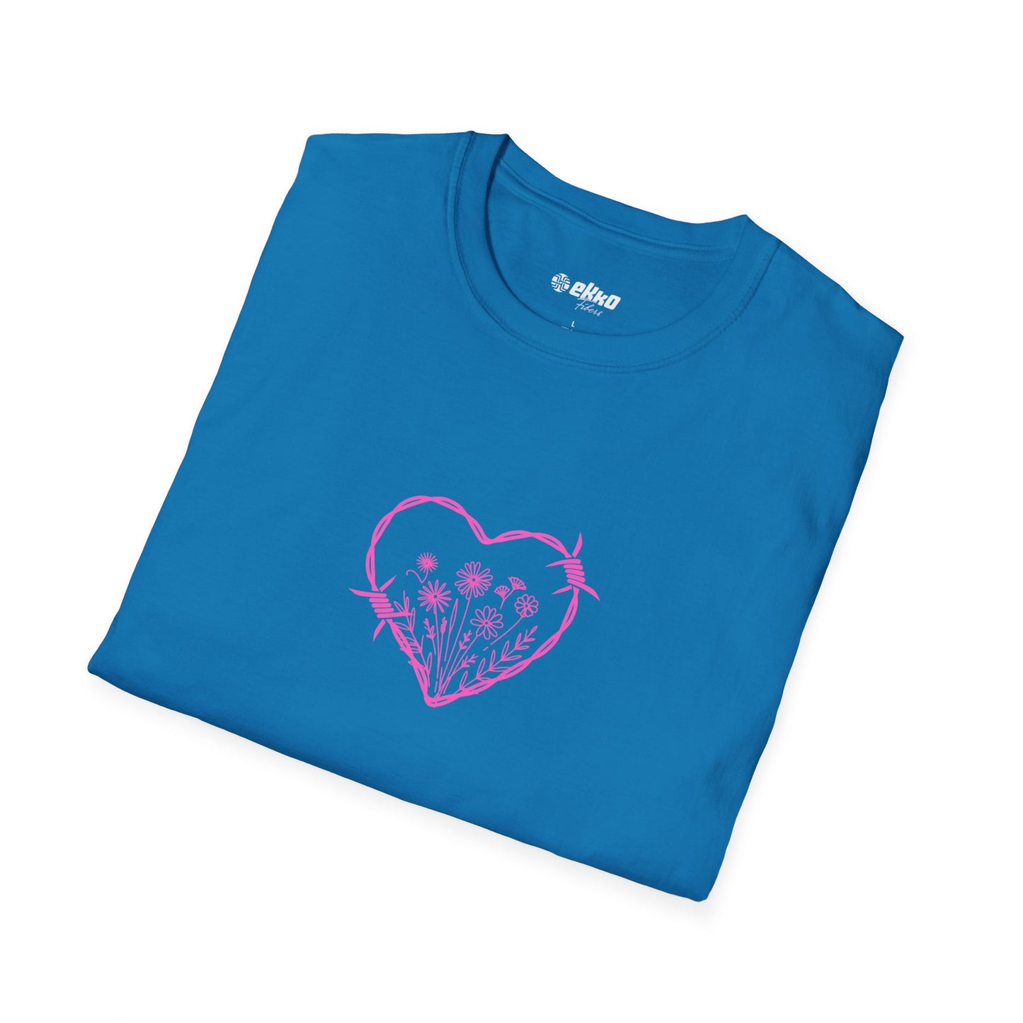 Barbed Heart & Daisies | Country Style | Unisex Graphic Tee
