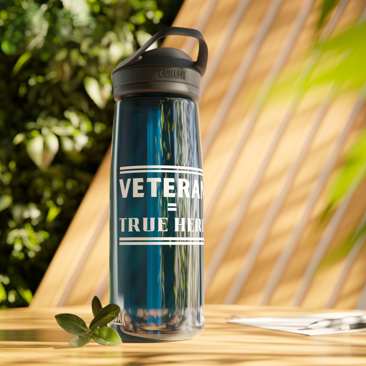 Veteran = True Hero | CamelBak Eddy® Water Bottle | 20oz | 25oz