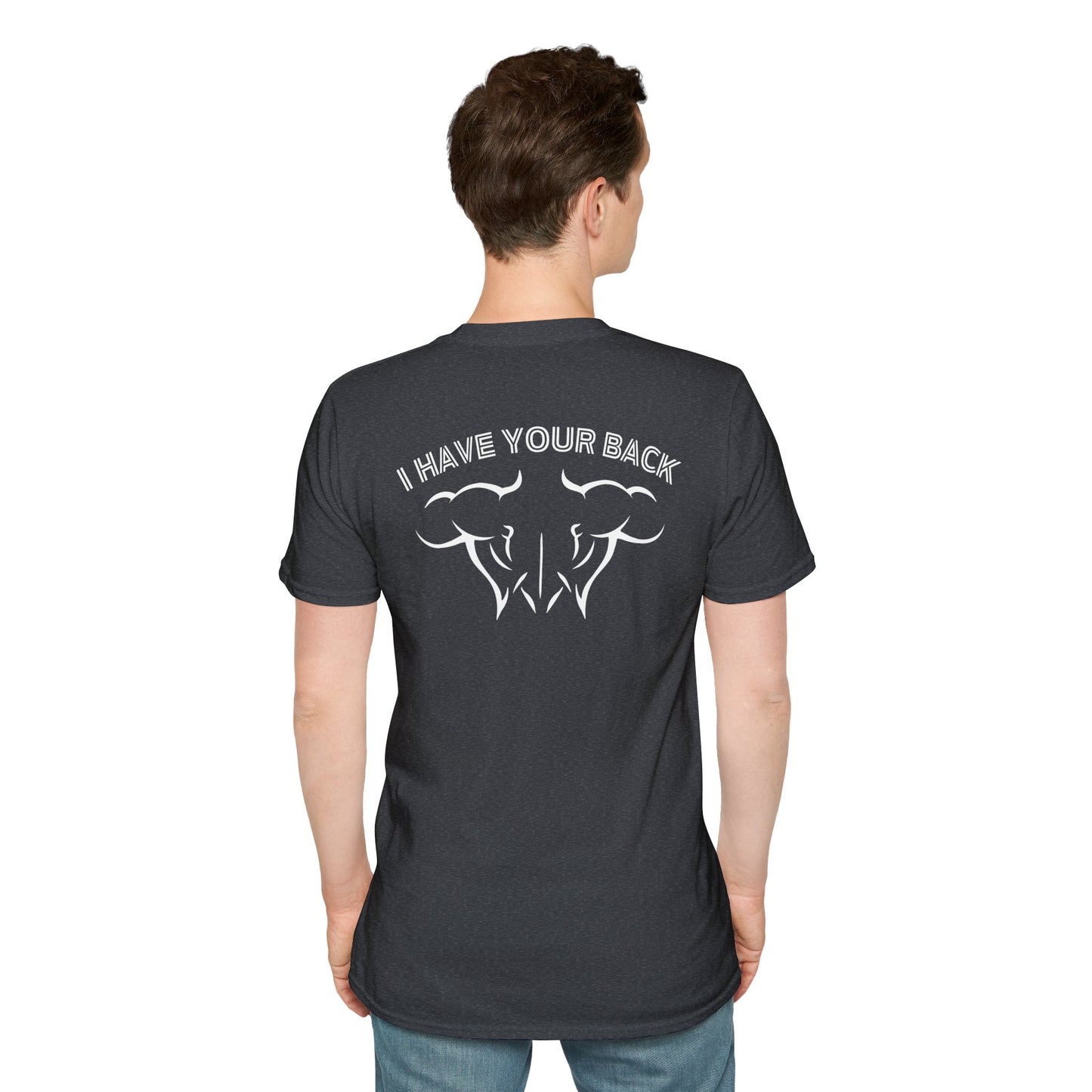 I Have Your Back | Weightlifting with Eagle | Unisex Graphic Tee