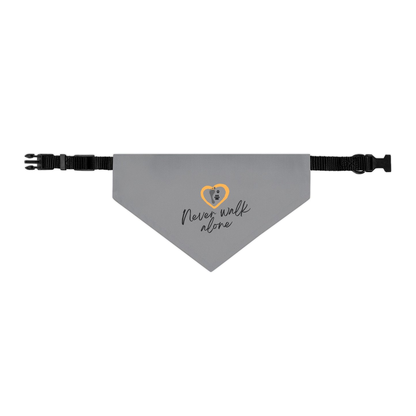 Never Walk Alone | Pet Bandana Collar