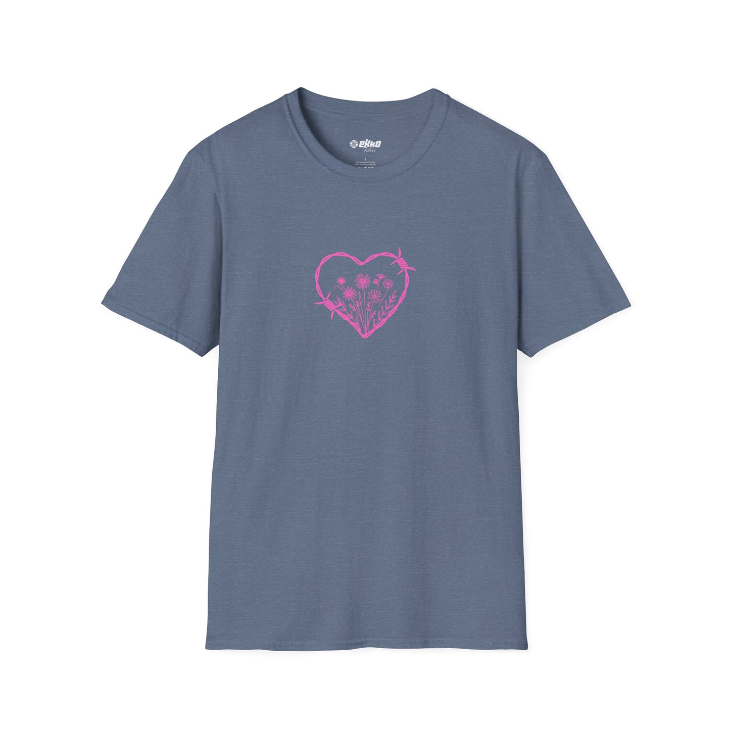 Barbed Heart & Daisies | Country Style | Unisex Graphic Tee