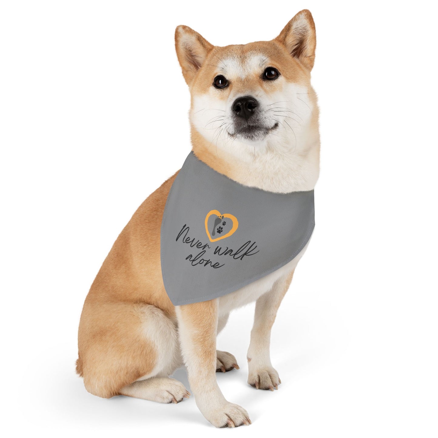 Never Walk Alone | Pet Bandana Collar