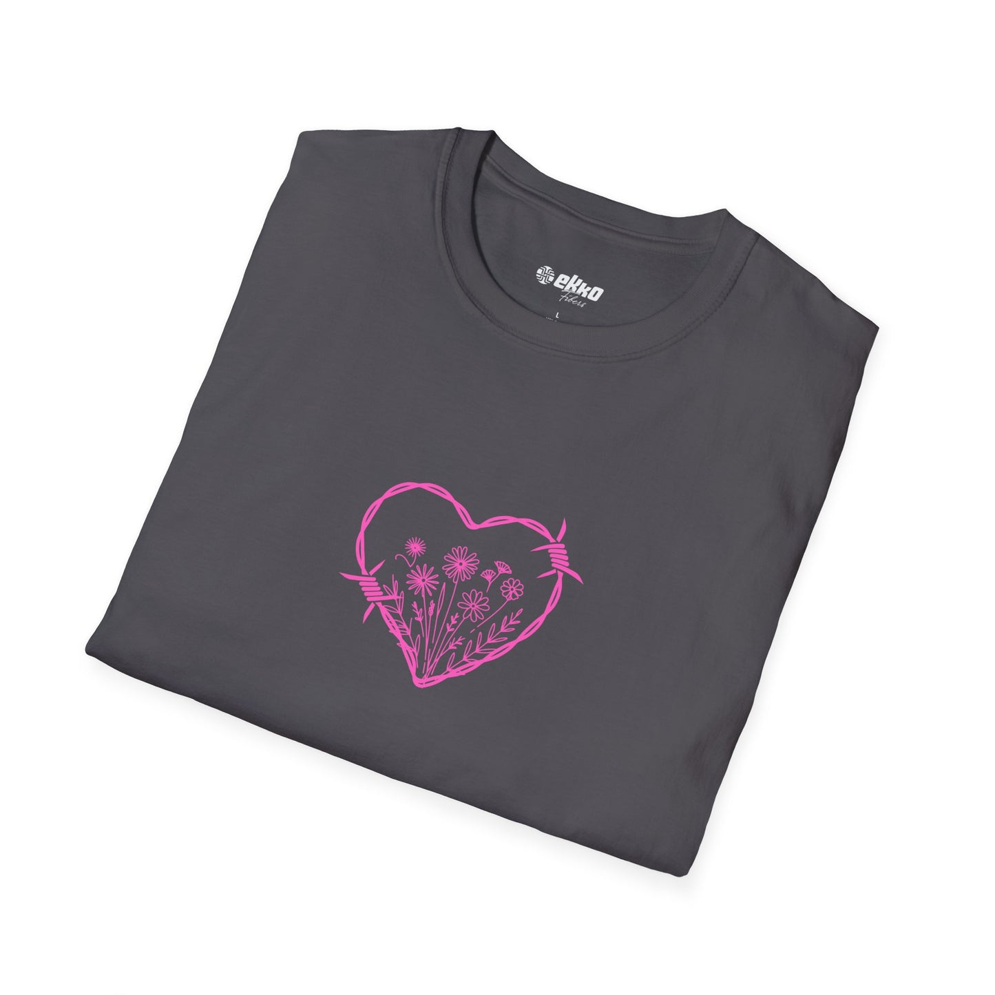 Barbed Heart & Daisies | Country Style | Unisex Graphic Tee