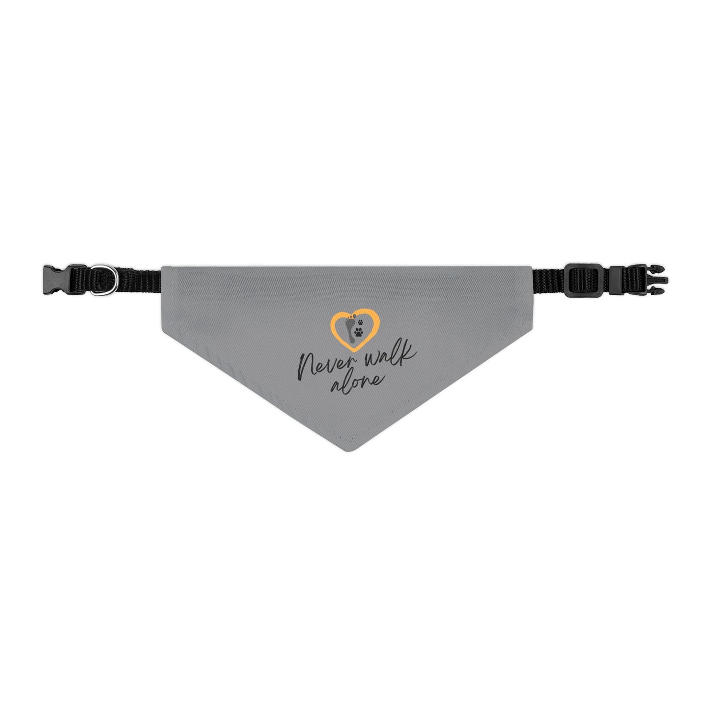 Never Walk Alone | Pet Bandana Collar