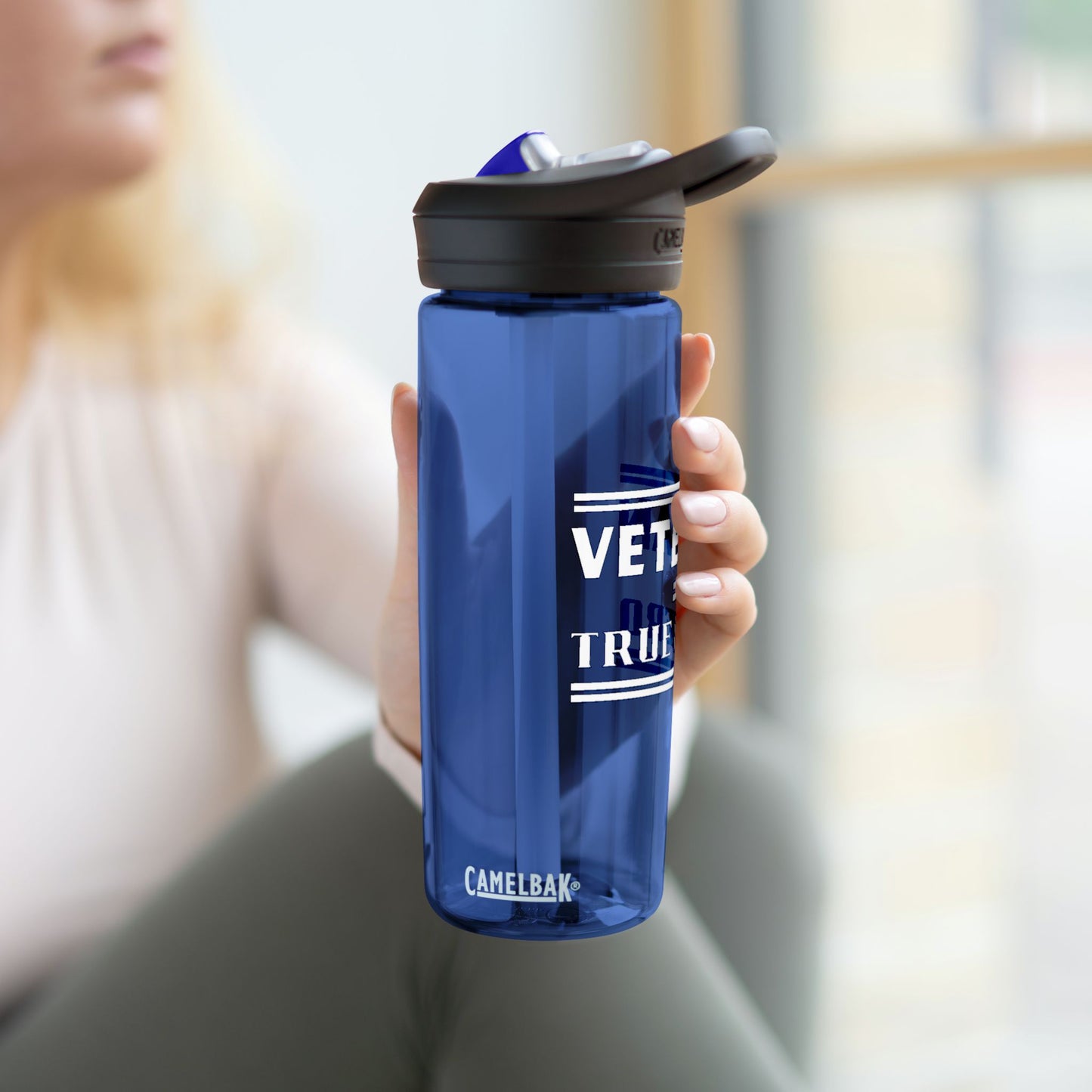 Veteran = True Hero | CamelBak Eddy® Water Bottle | 20oz | 25oz