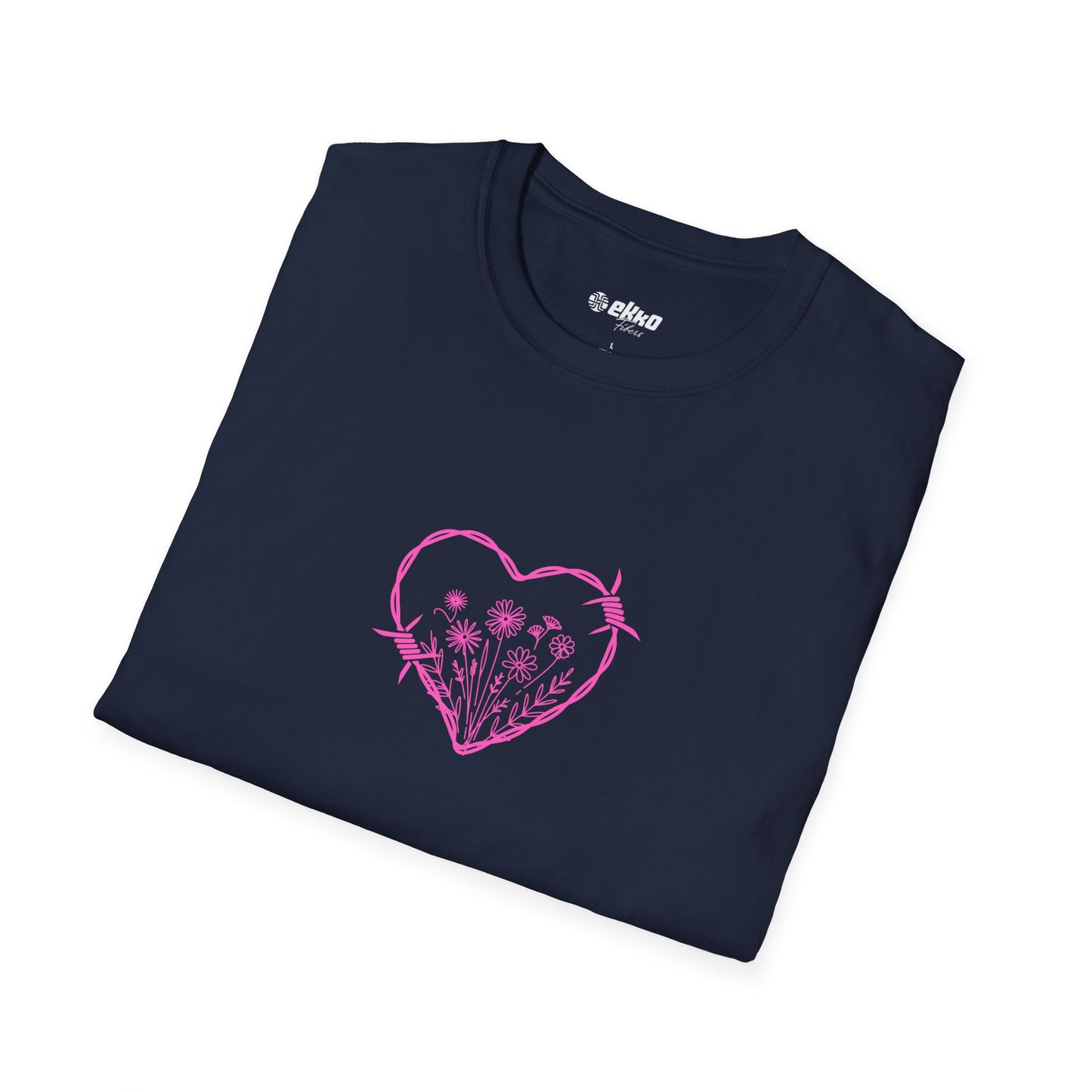 Barbed Heart & Daisies | Country Style | Unisex Graphic Tee