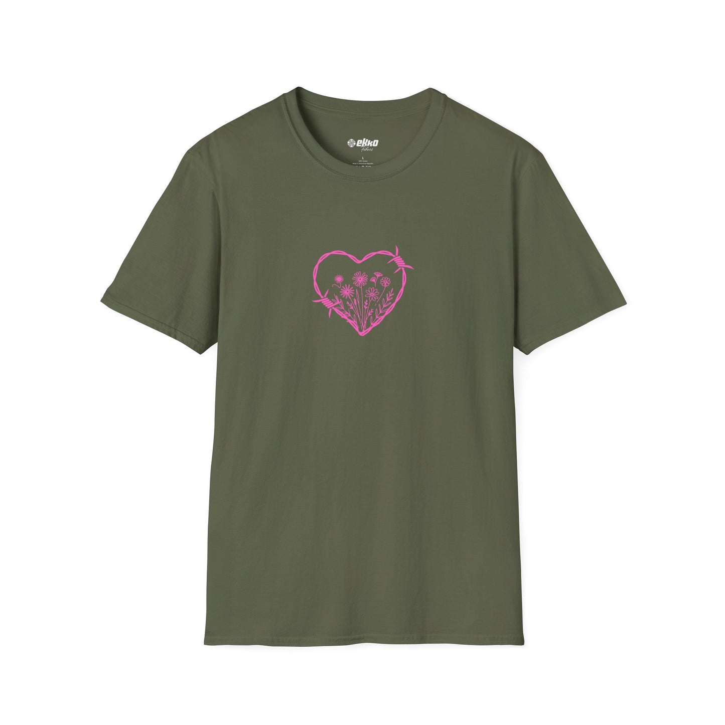 Barbed Heart & Daisies | Country Style | Unisex Graphic Tee