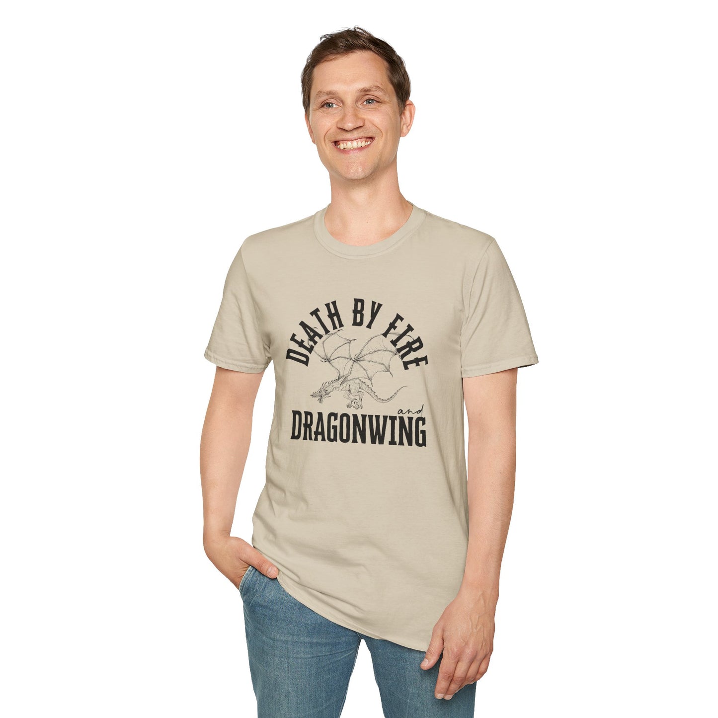 Death By Fire & Dragonwing | Unisex Graphic Tee