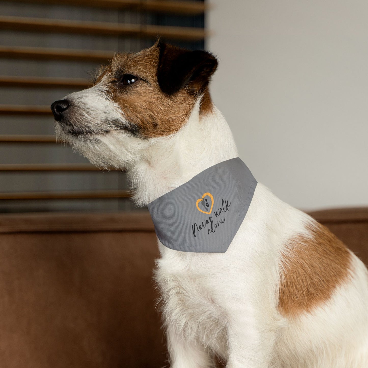 Never Walk Alone | Pet Bandana Collar