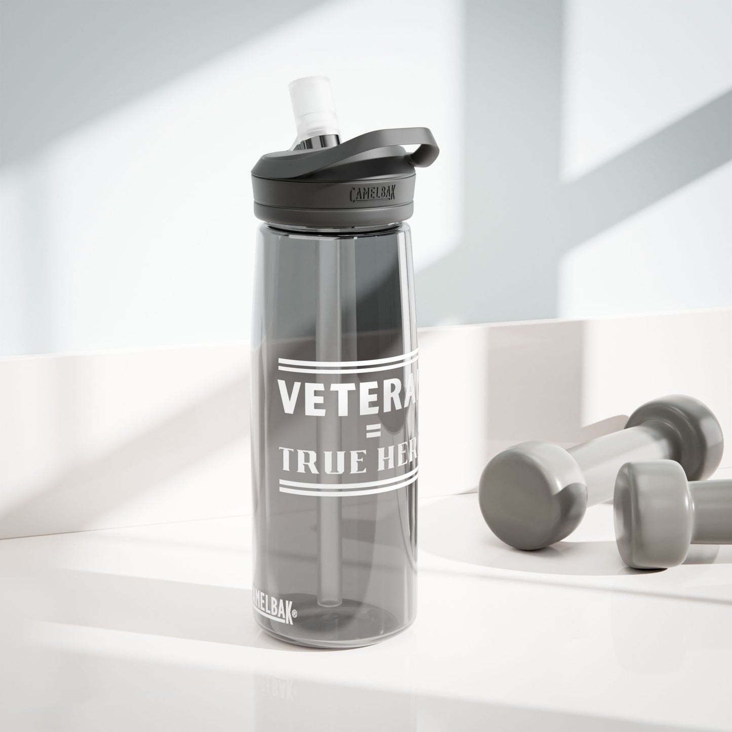 Veteran = True Hero | CamelBak Eddy® Water Bottle | 20oz | 25oz