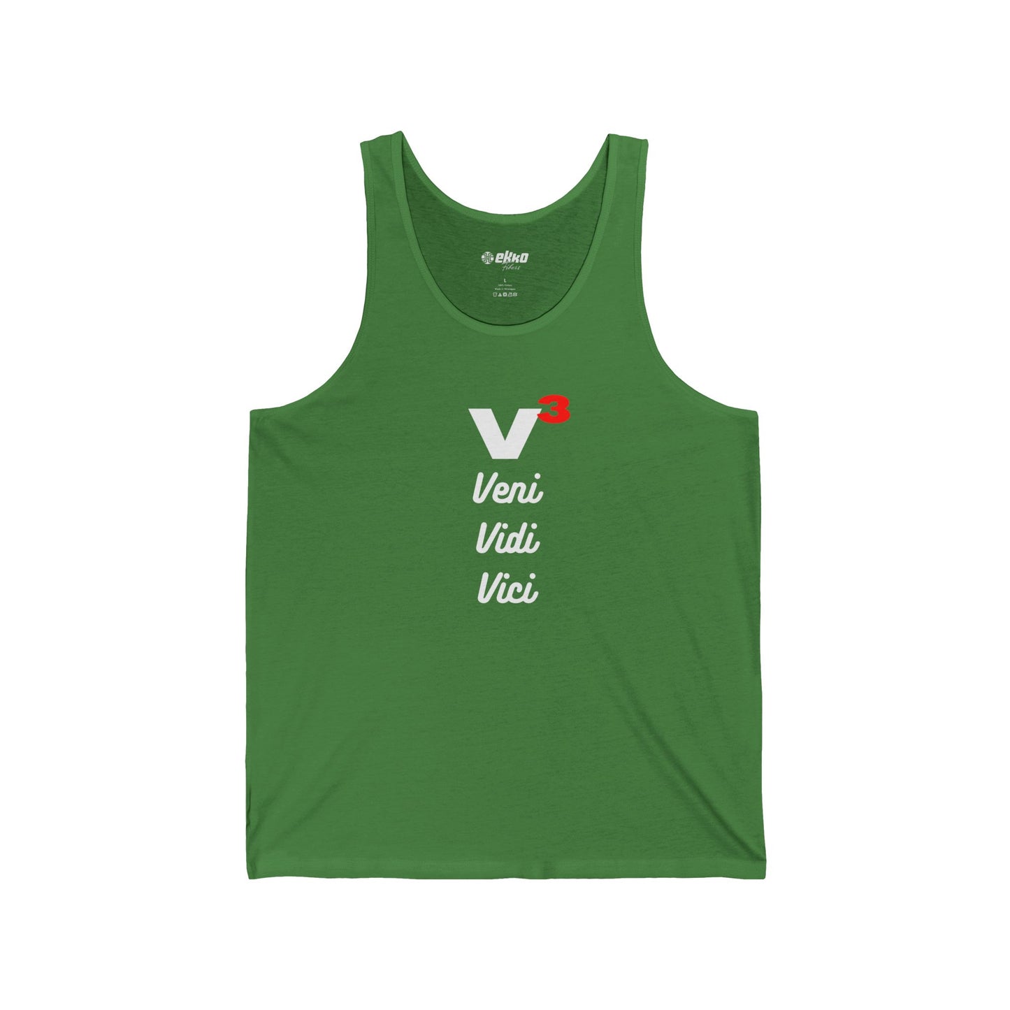 Veni, Vidi, Vici | V-Cubed | Unisex Tank