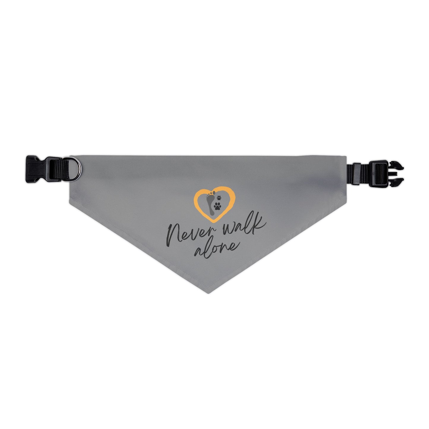 Never Walk Alone | Pet Bandana Collar