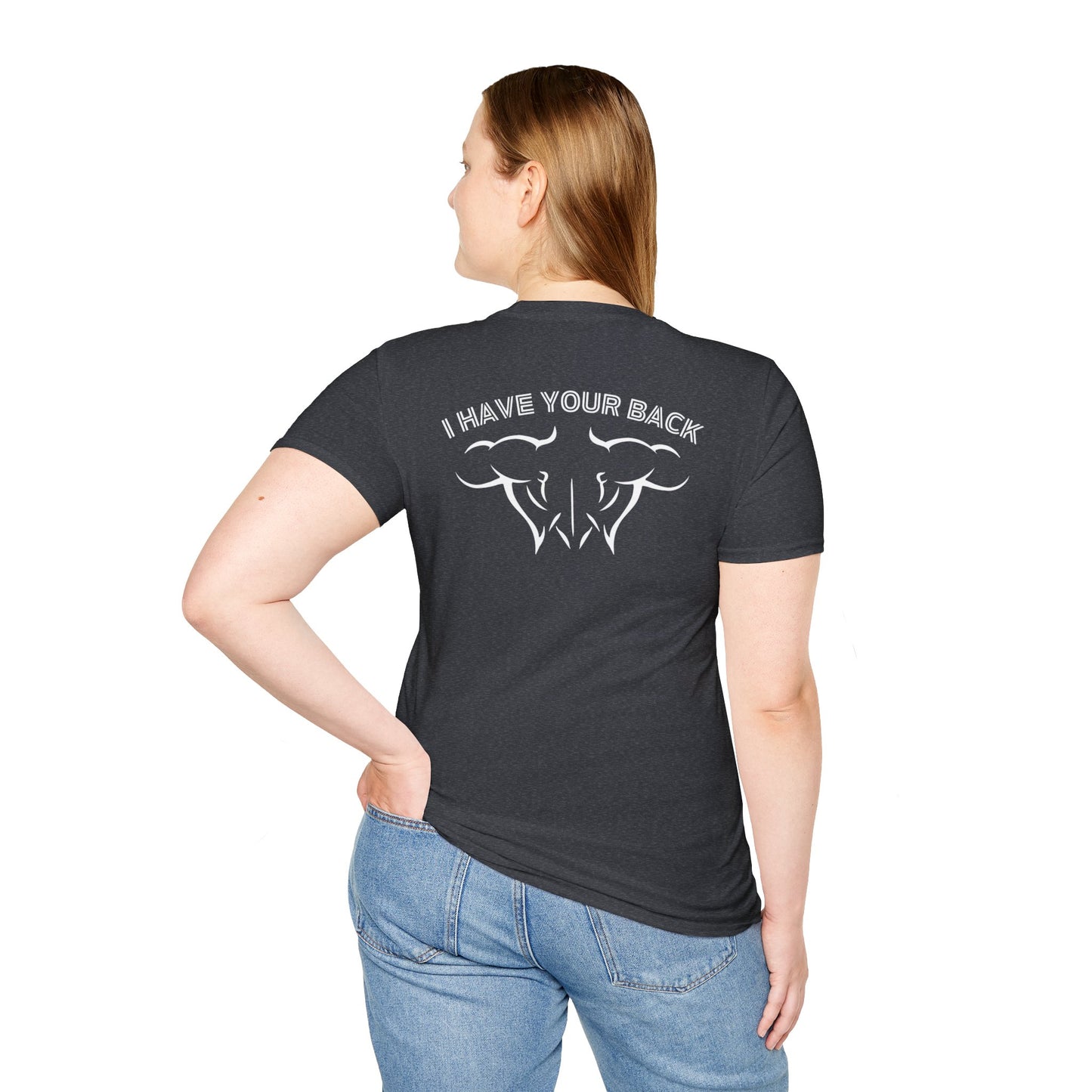 I Have Your Back | Weightlifting with Eagle | Unisex Graphic Tee