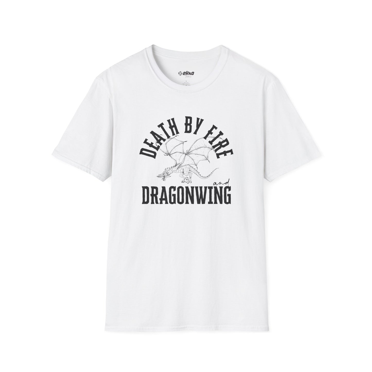 Death By Fire & Dragonwing | Unisex Graphic Tee