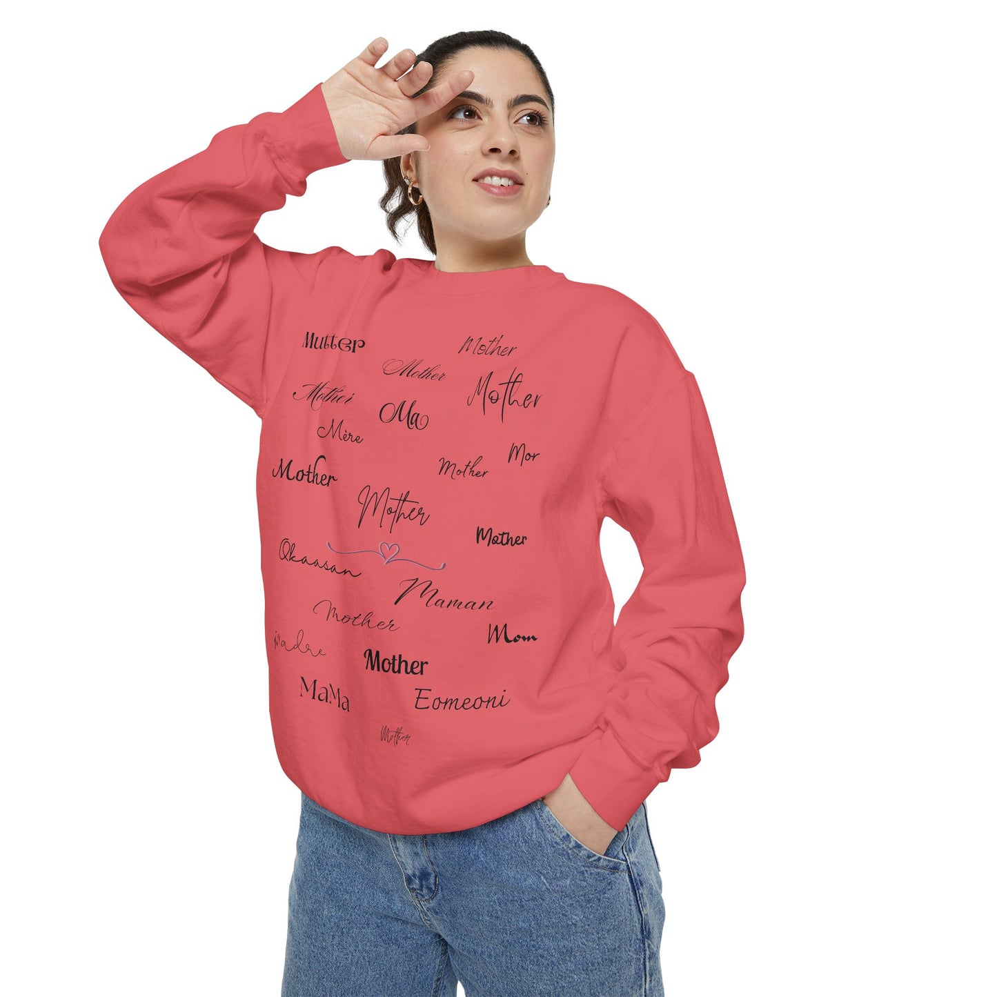 Mom Mother Madre | Garment Dyed Sweatshirt