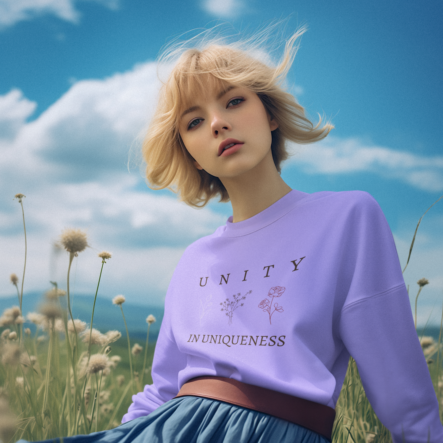 Unity in Uniqueness | Garment Dyed Sweatshirt