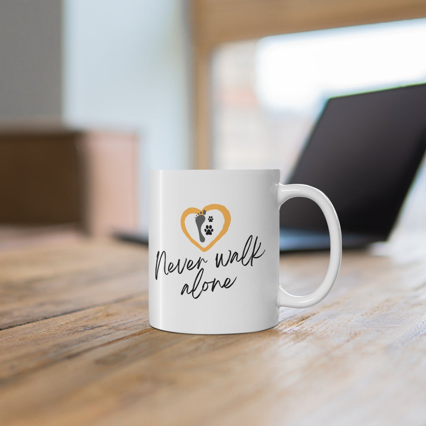 Never Walk Alone | Ceramic Coffee Cups | 11 oz | 15oz