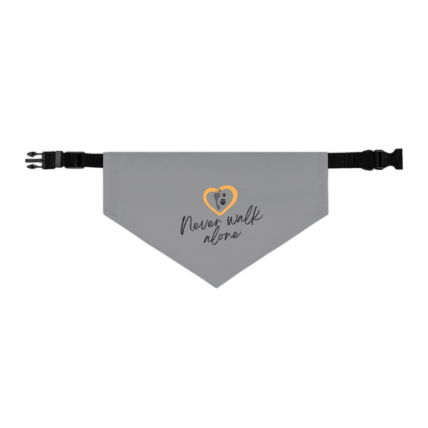Never Walk Alone | Pet Bandana Collar