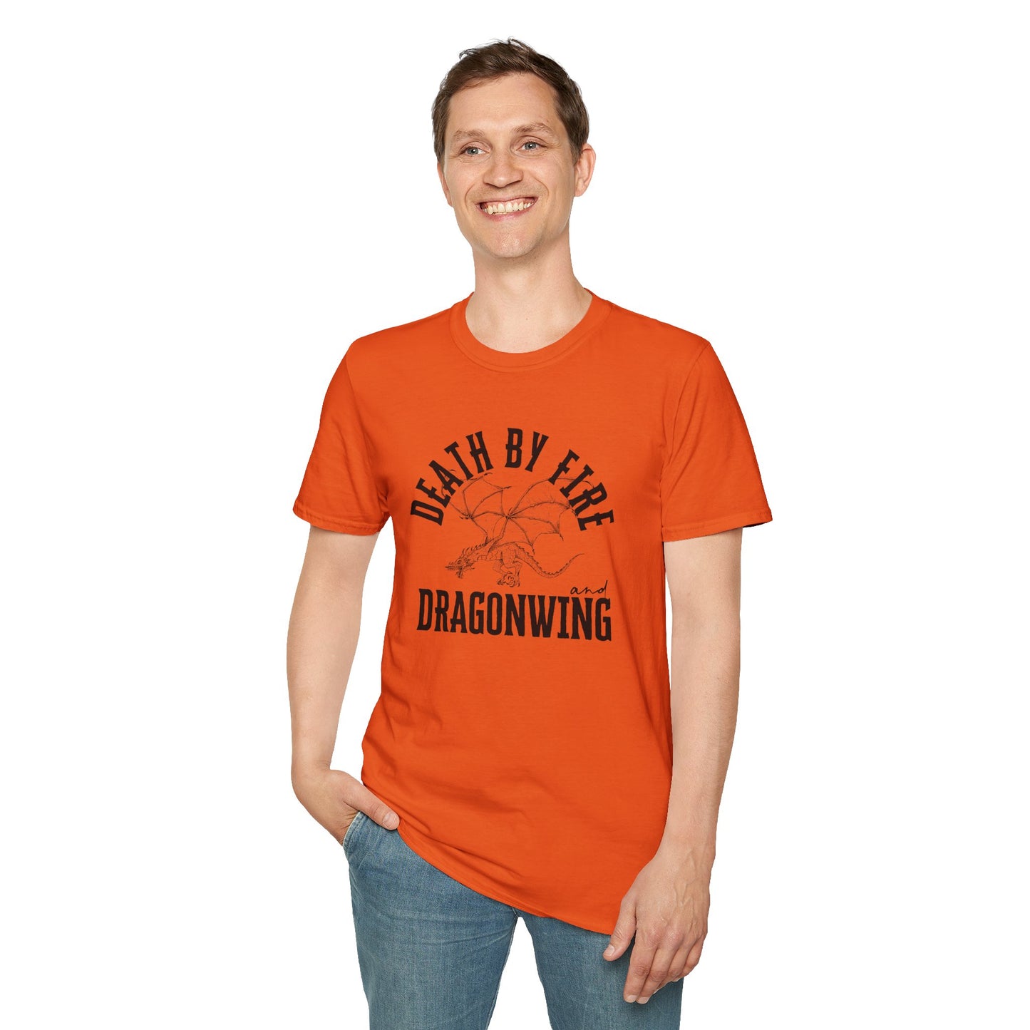 Death By Fire & Dragonwing | Unisex Graphic Tee
