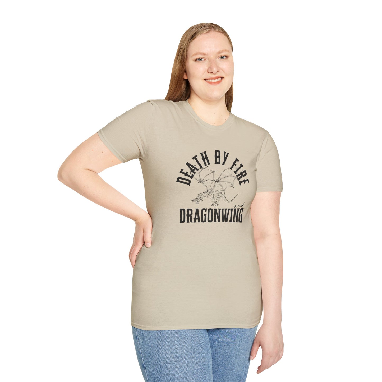 Death By Fire & Dragonwing | Unisex Graphic Tee