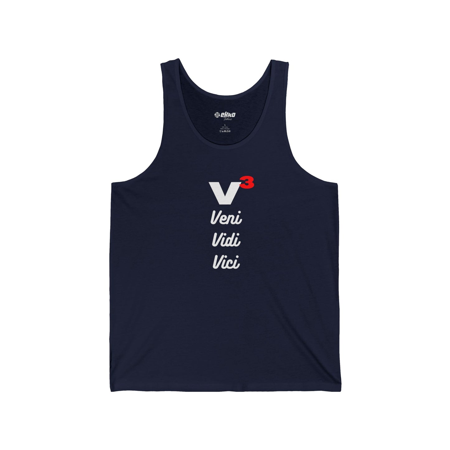 Veni, Vidi, Vici | V-Cubed | Unisex Tank
