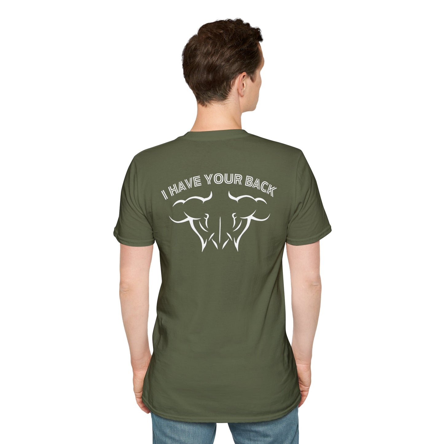 I Have Your Back | Weightlifting with Eagle | Unisex Graphic Tee