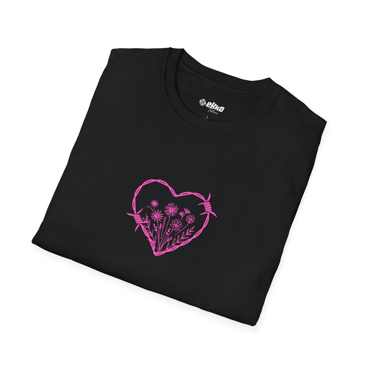 Barbed Heart & Daisies | Country Style | Unisex Graphic Tee