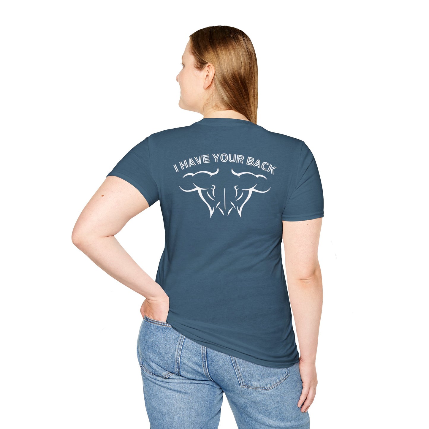 I Have Your Back | Weightlifting with Eagle | Unisex Graphic Tee