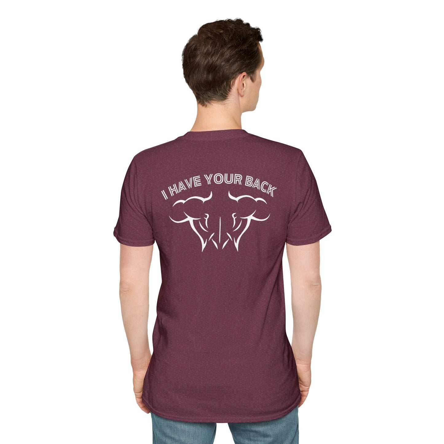 I Have Your Back | Weightlifting with Eagle | Unisex Graphic Tee
