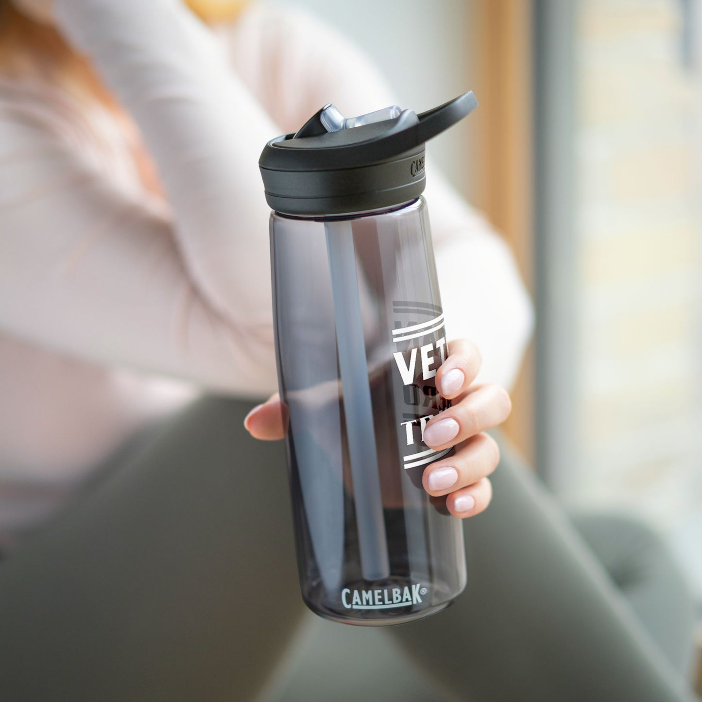 Veteran = True Hero | CamelBak Eddy® Water Bottle | 20oz | 25oz