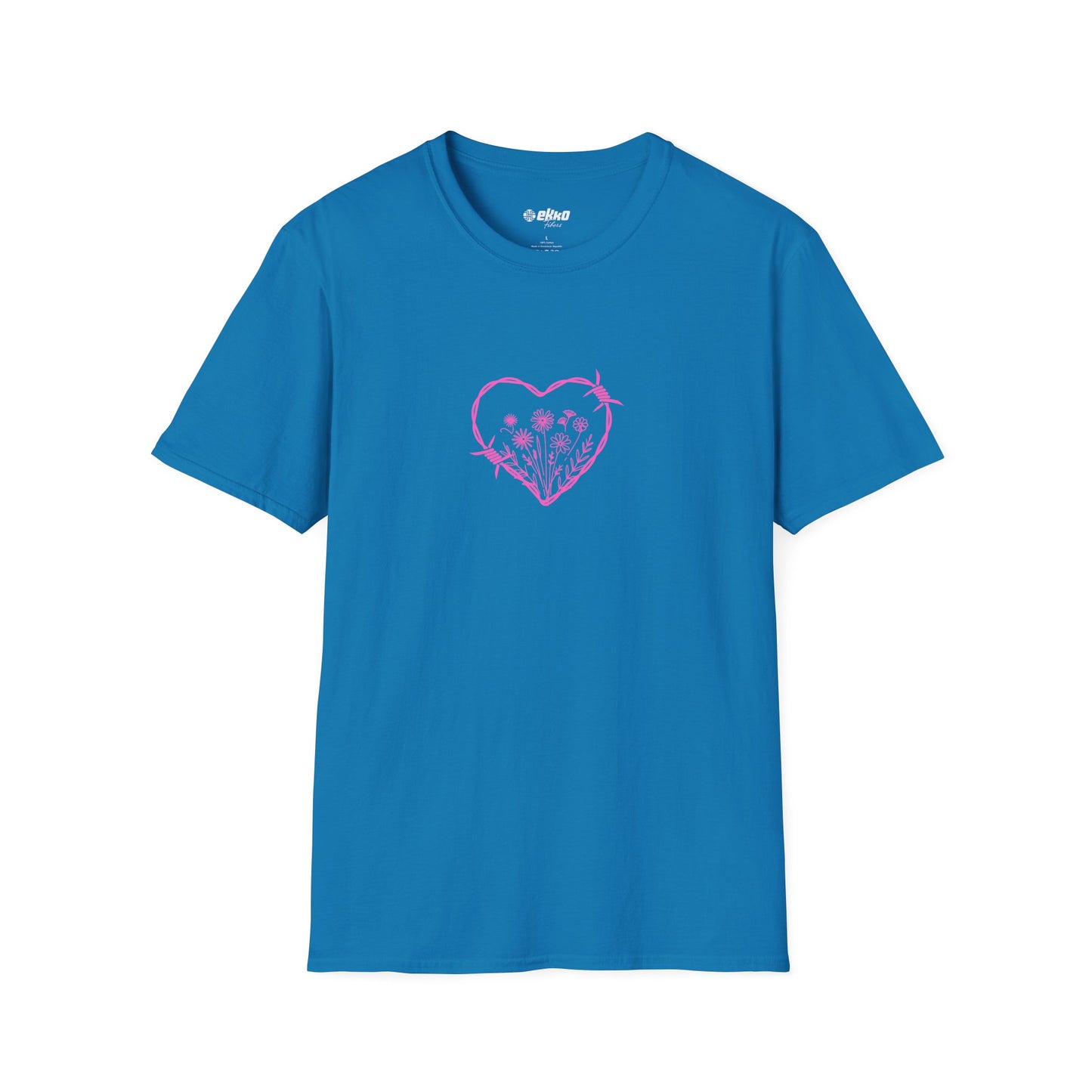 Barbed Heart & Daisies | Country Style | Unisex Graphic Tee