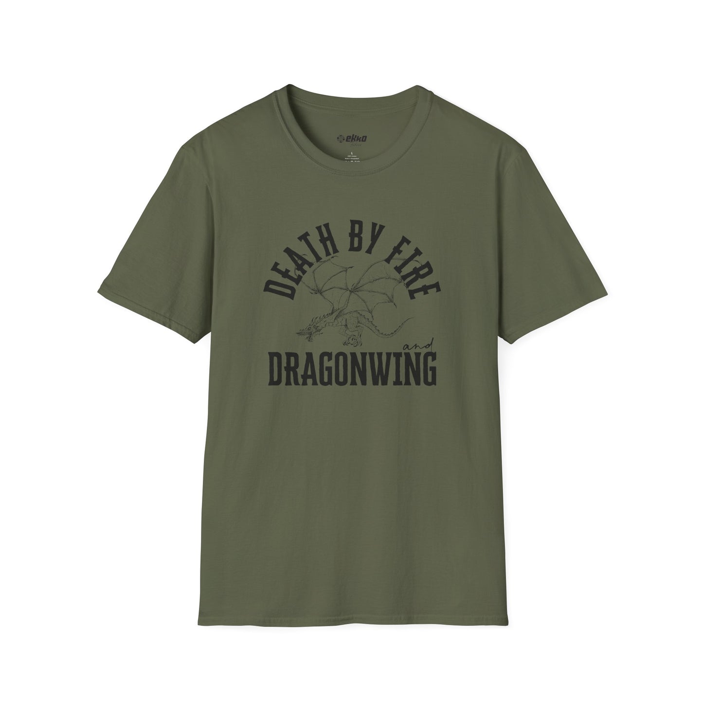Death By Fire & Dragonwing | Unisex Graphic Tee