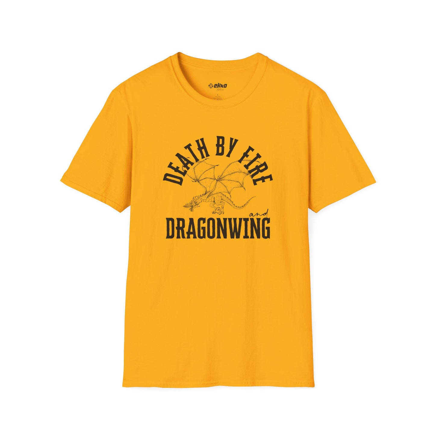Death By Fire & Dragonwing | Unisex Graphic Tee