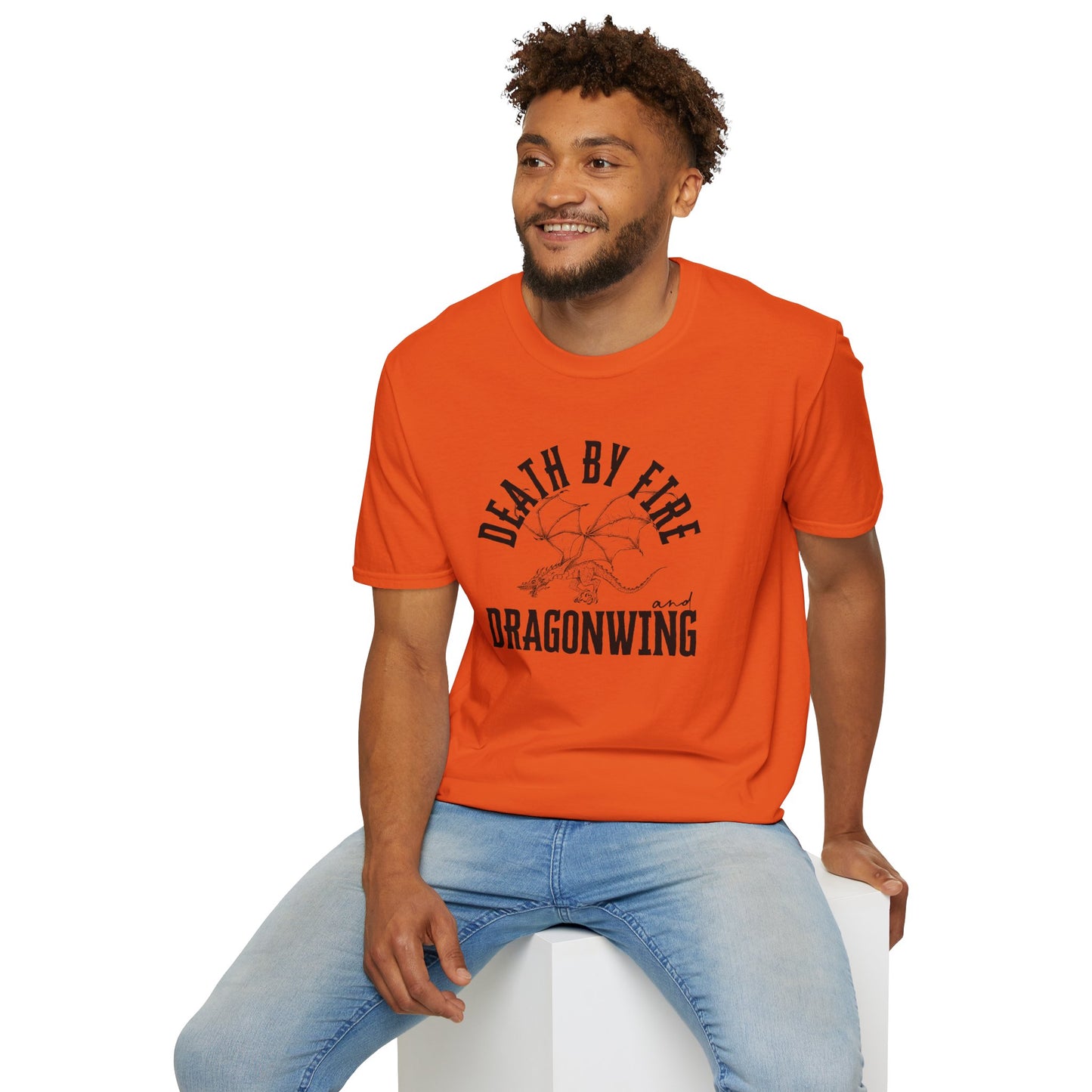 Death By Fire & Dragonwing | Unisex Graphic Tee