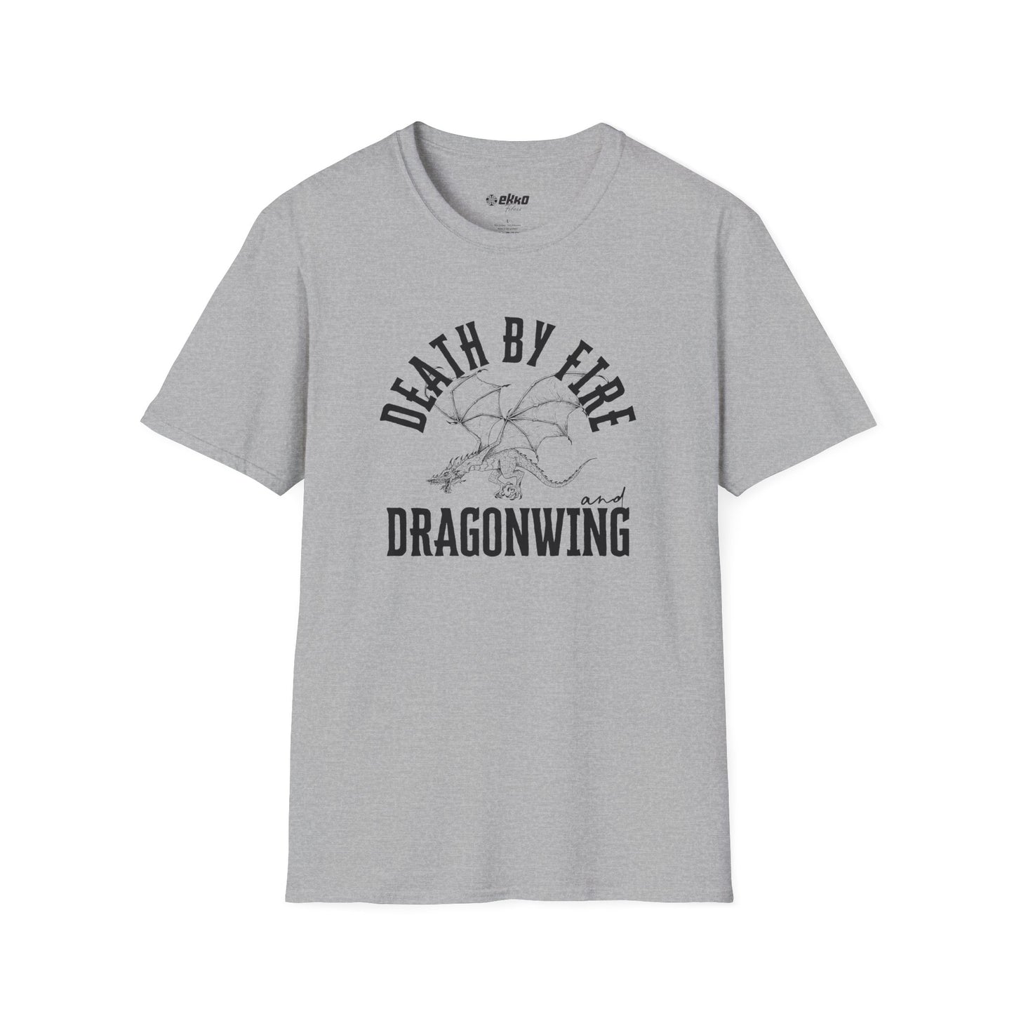 Death By Fire & Dragonwing | Unisex Graphic Tee