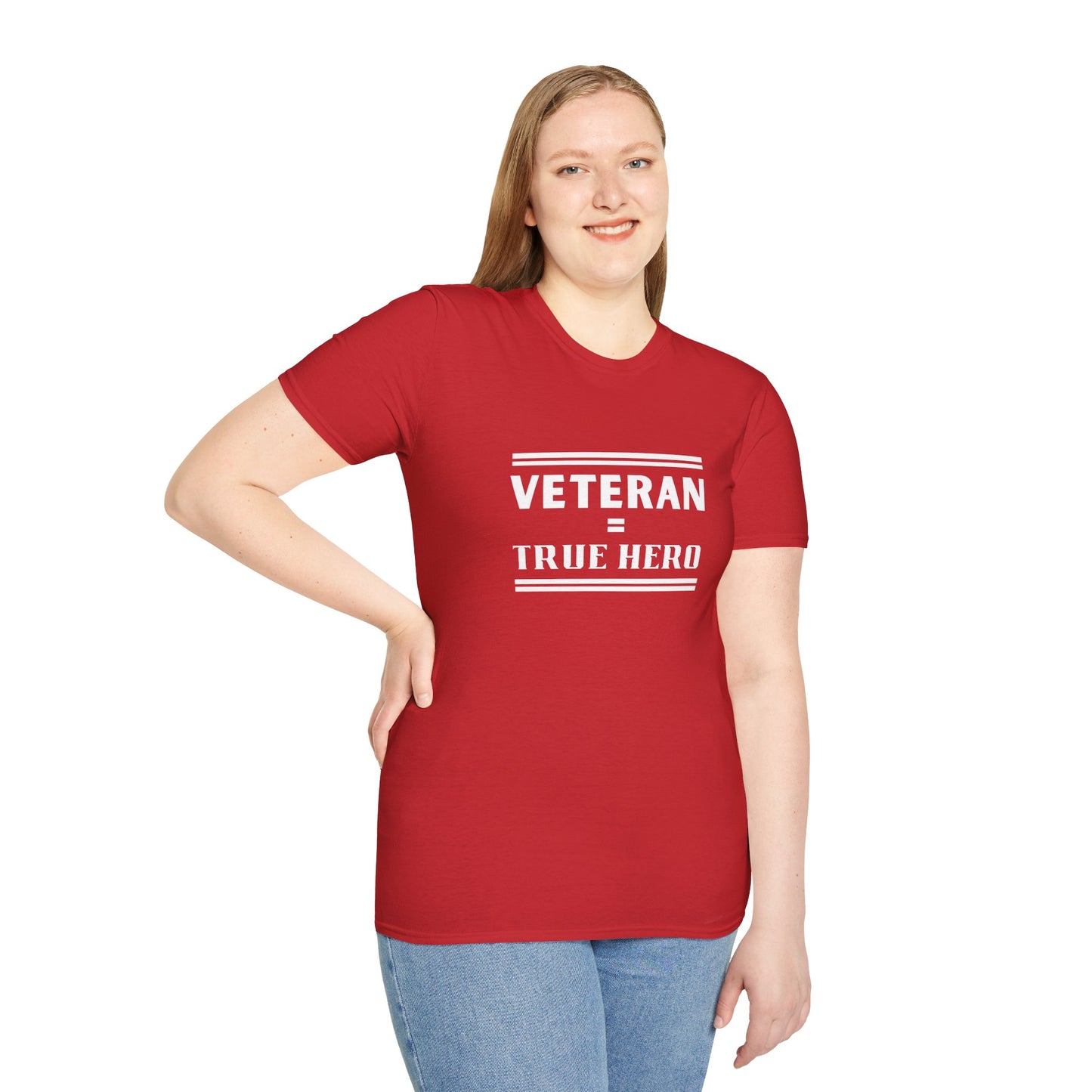 Veteran = True Hero | Unisex Graphic Tee