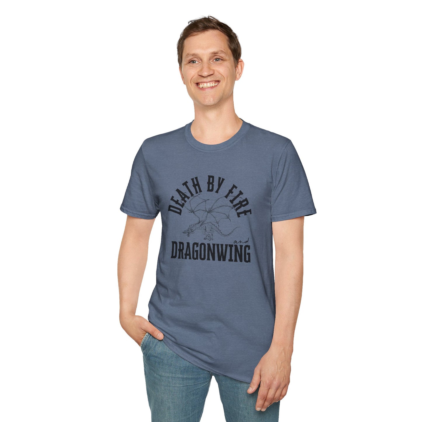 Death By Fire & Dragonwing | Unisex Graphic Tee