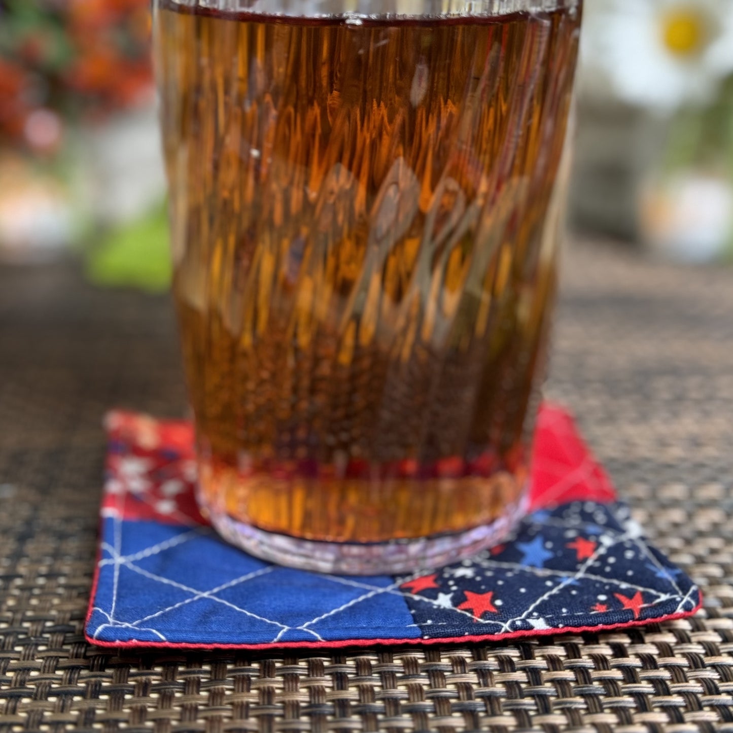 Coasters | Original | Patriotic 4 pack | Stars & Blocks