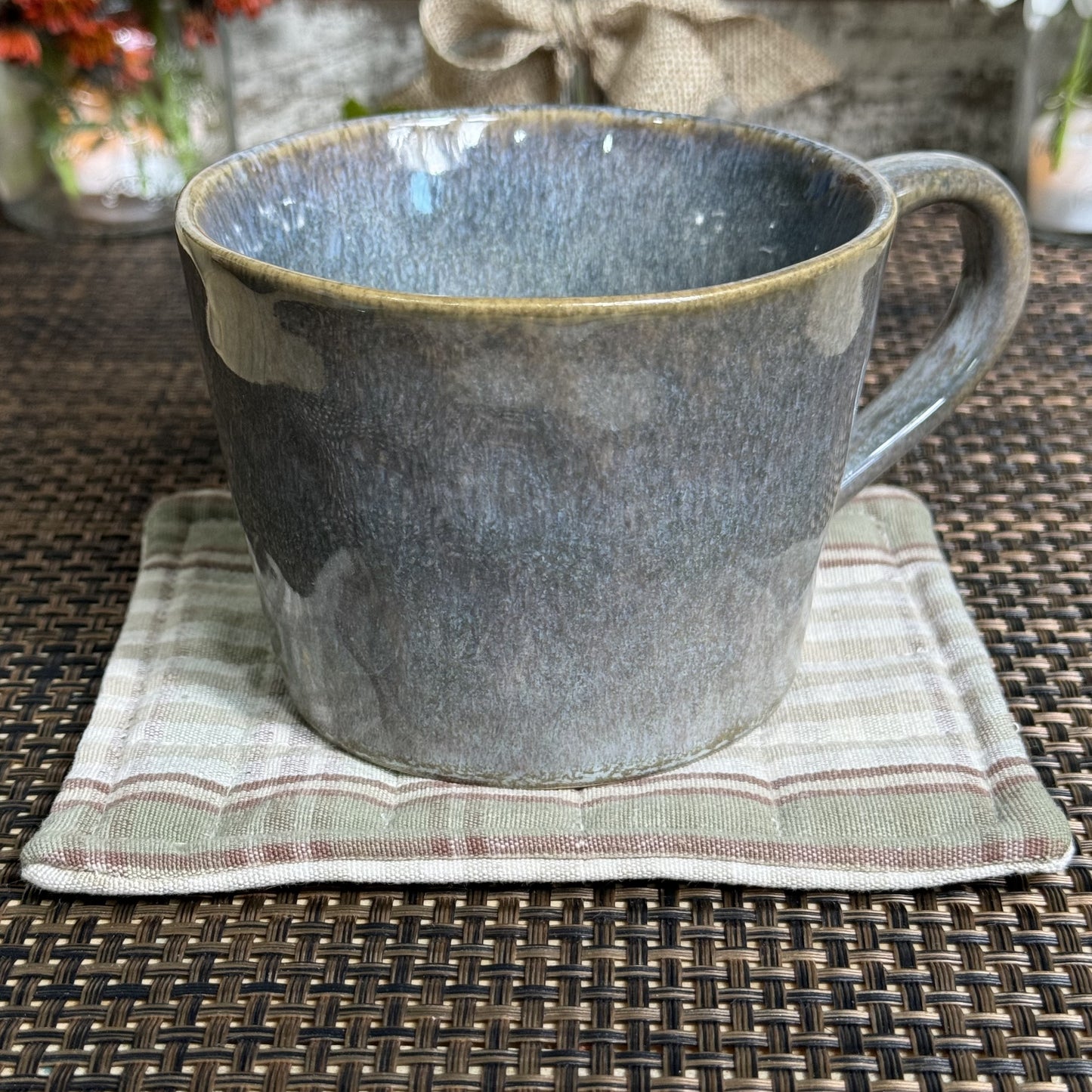 Coasters | Original | Upcycled 1 pack | Creme/Beige/Boho Combo