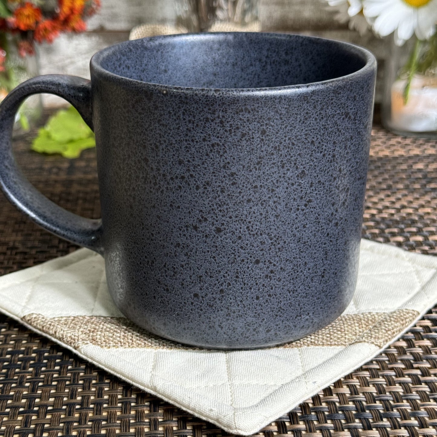 Coasters | Original | Minimalistic 4 Pack | Creme w/Beige Stripe