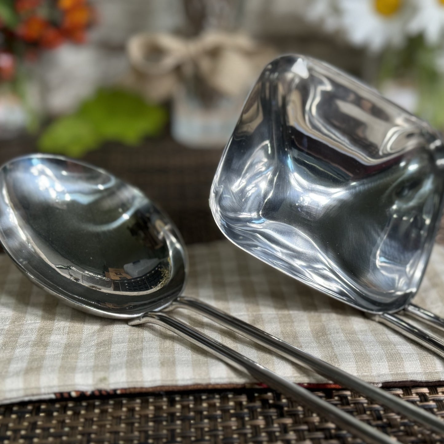 Coasters | Extra Large | Upcycled 1 Pack | Brown/Rust Combo